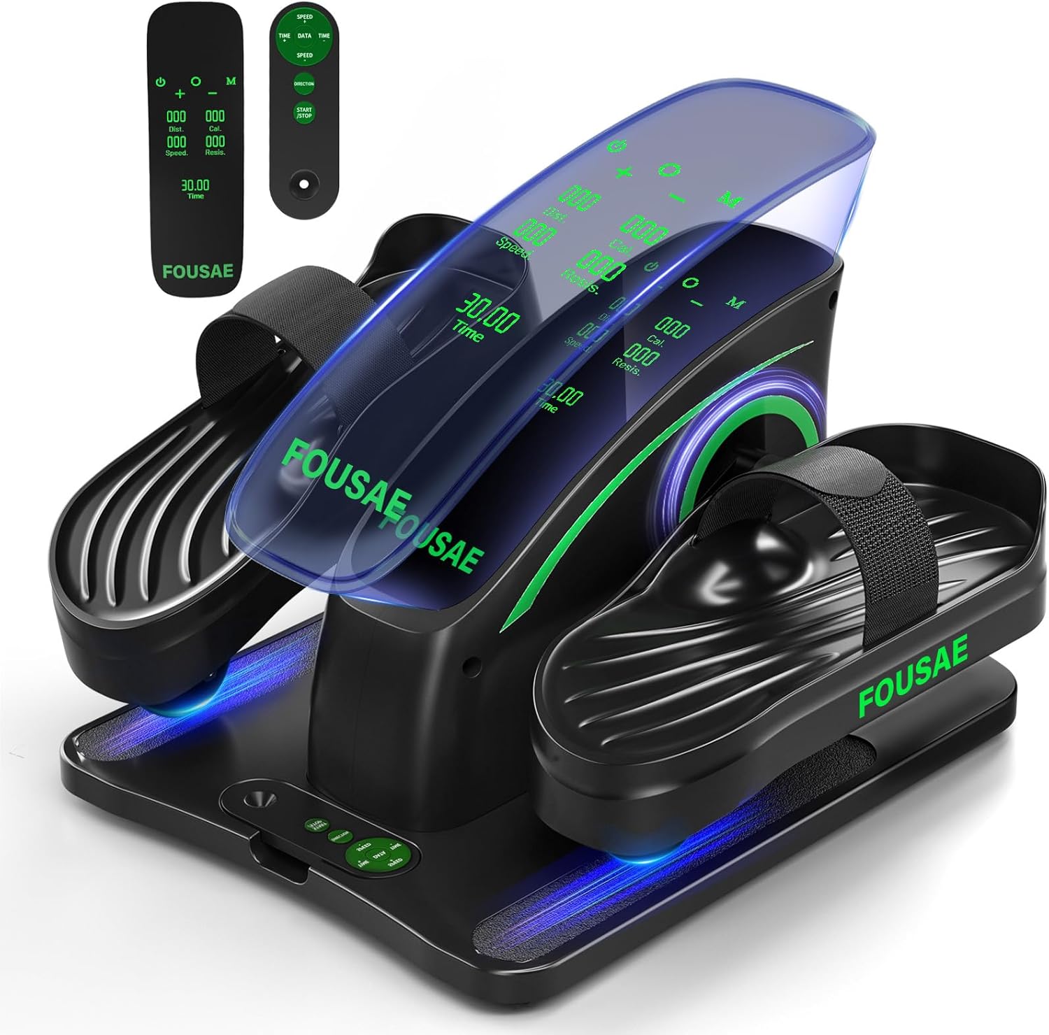 FOUSAE Under Desk Elliptical: Quiet Leg Exerciser!