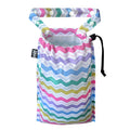 Cute Hanging Car Trash Bag 100% Leakproof Waterproof - Colorful Ripple