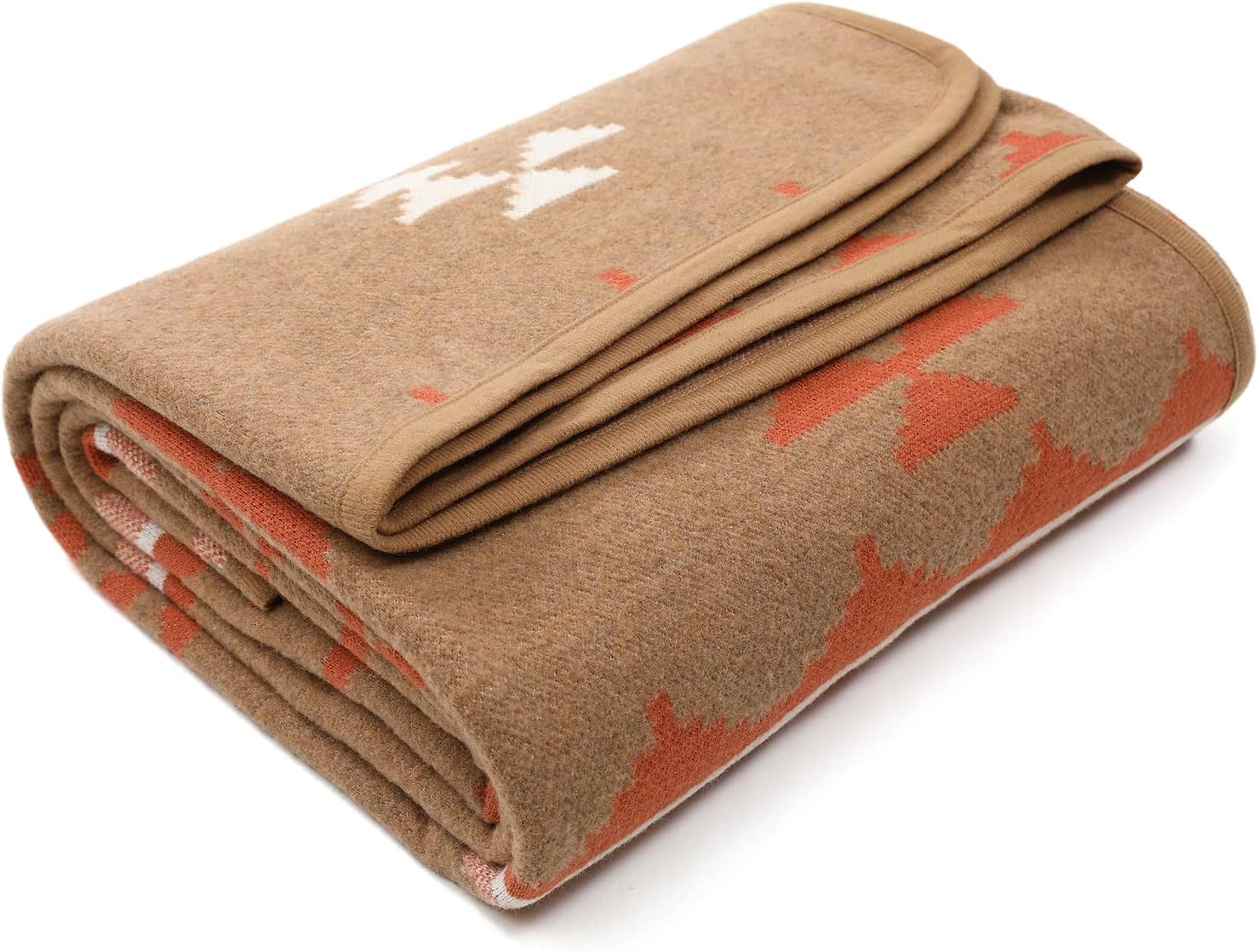 ACUSHLA Merino Wool Camp Blanket - Soft Warm Thick Outdoor Throw