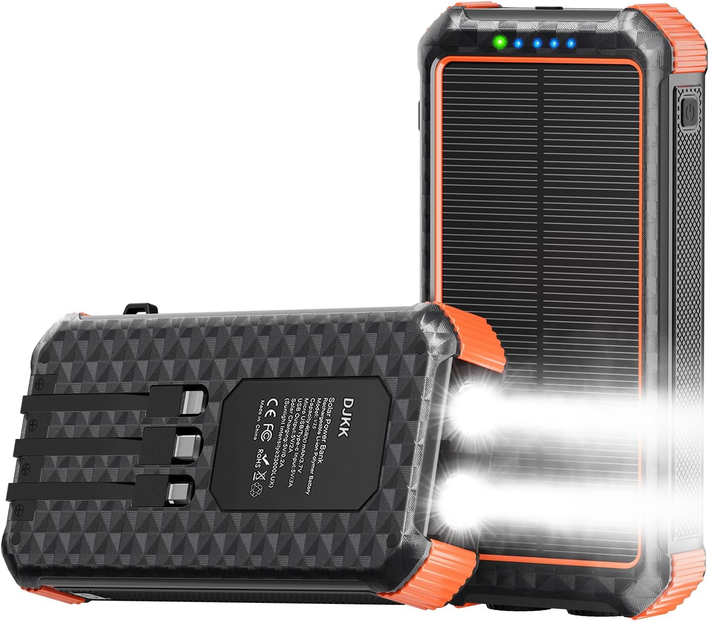 Solar Portable Charger Power Bank with 46800mAh Capacity