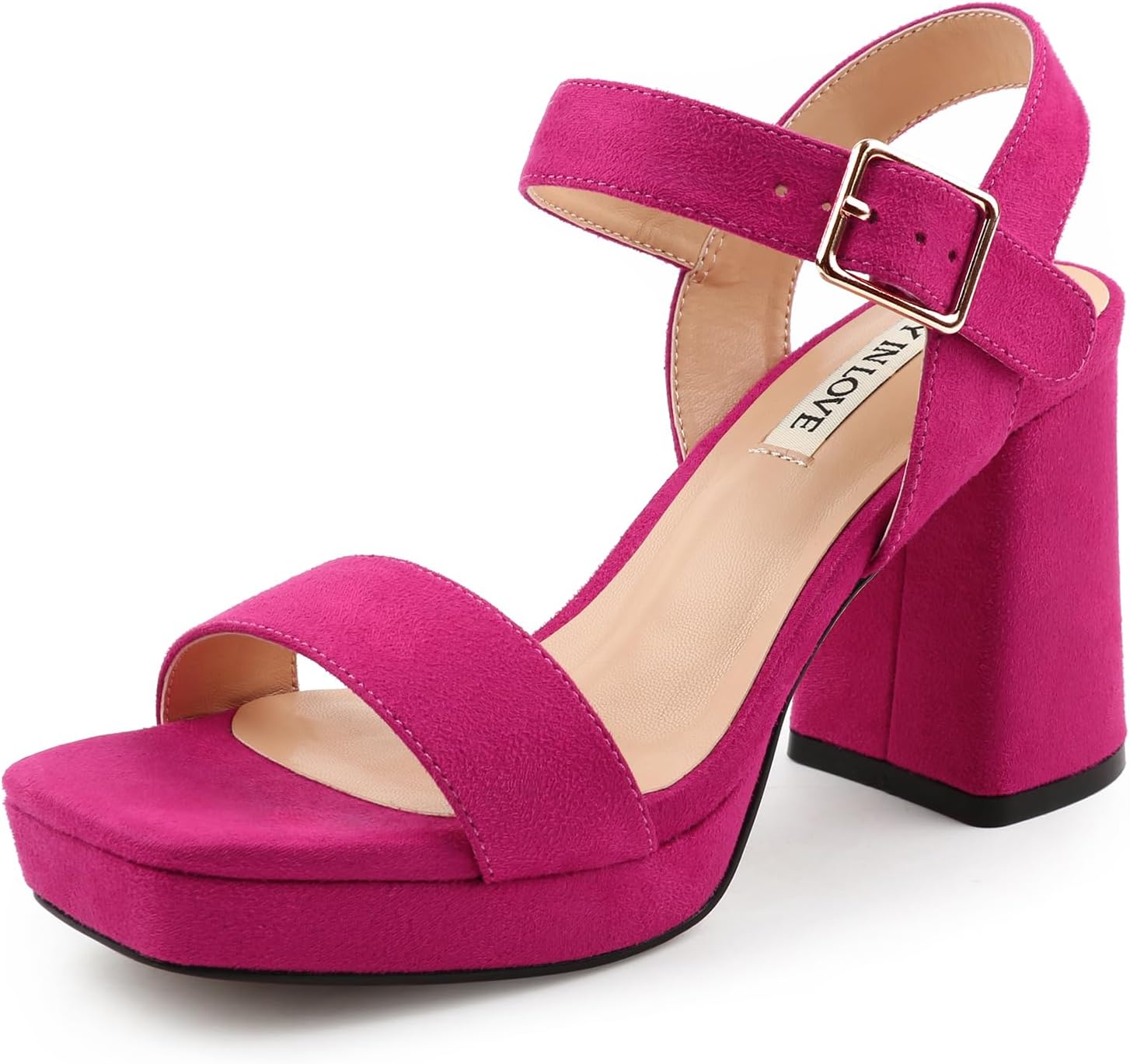 JOY IN LOVE Women's Chunky Platform High Heels Sandals Review