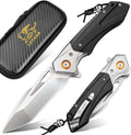 LOTHAR LICH KING Pocket Folding Knife 3.5 in - Tough D2 Tactical Blade