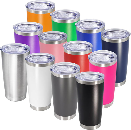 20oz Tumbler Bulk Stainless Steel Tumblers for Hot and Cold Drinks