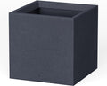 Kante 12 Inch Square Concrete Planter - Modern Lightweight Pot