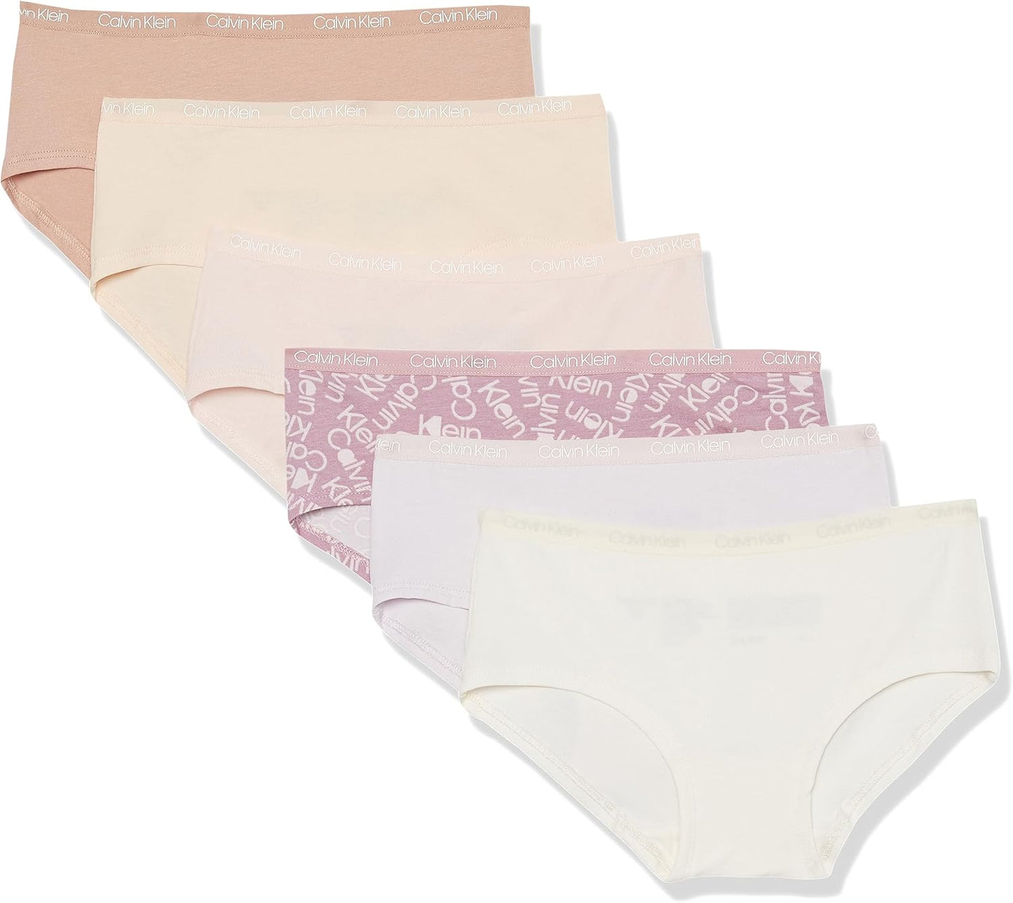 Calvin Klein Girls' Cotton Hipster Underwear 6-Pack Review