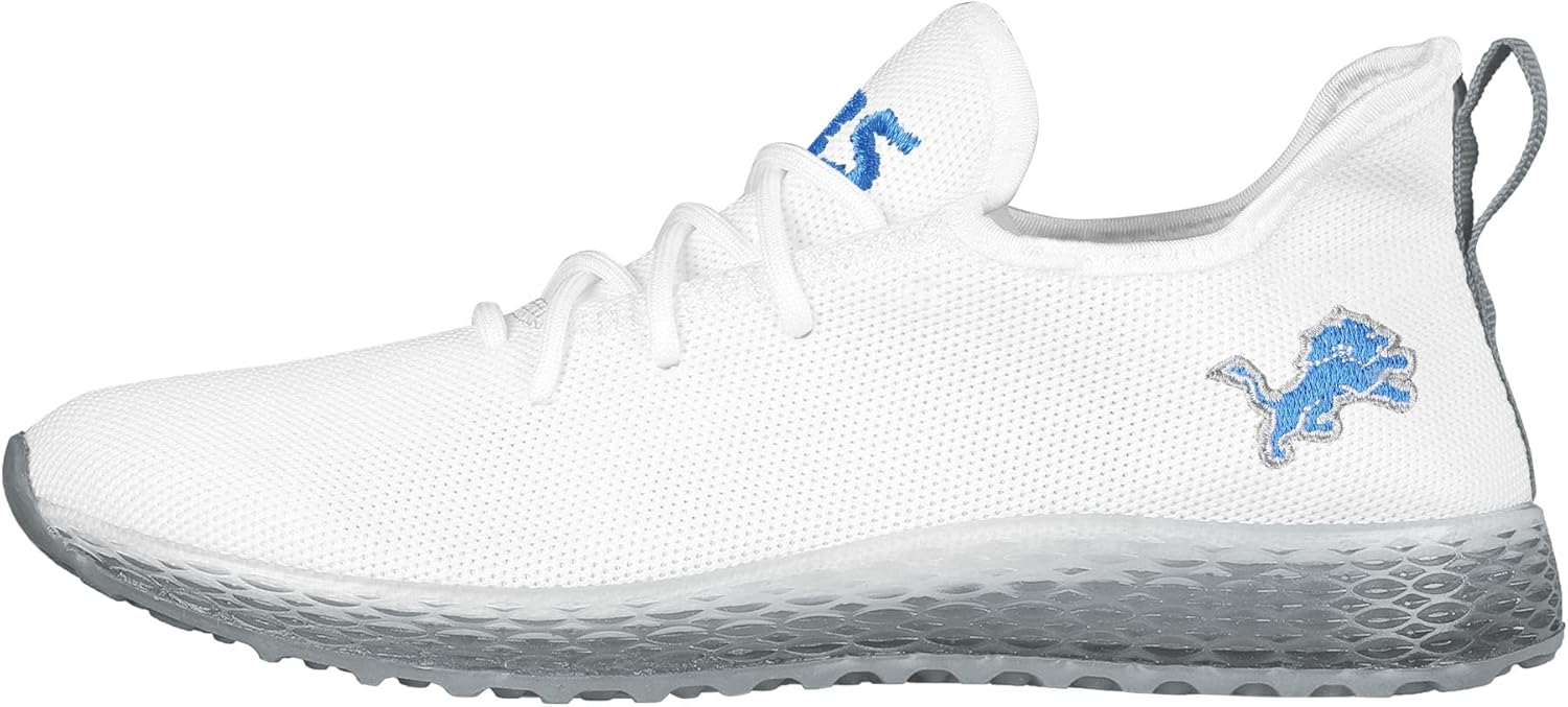 FOCO Men's NFL Team Logo Gradient Athletic Sneakers for Fans