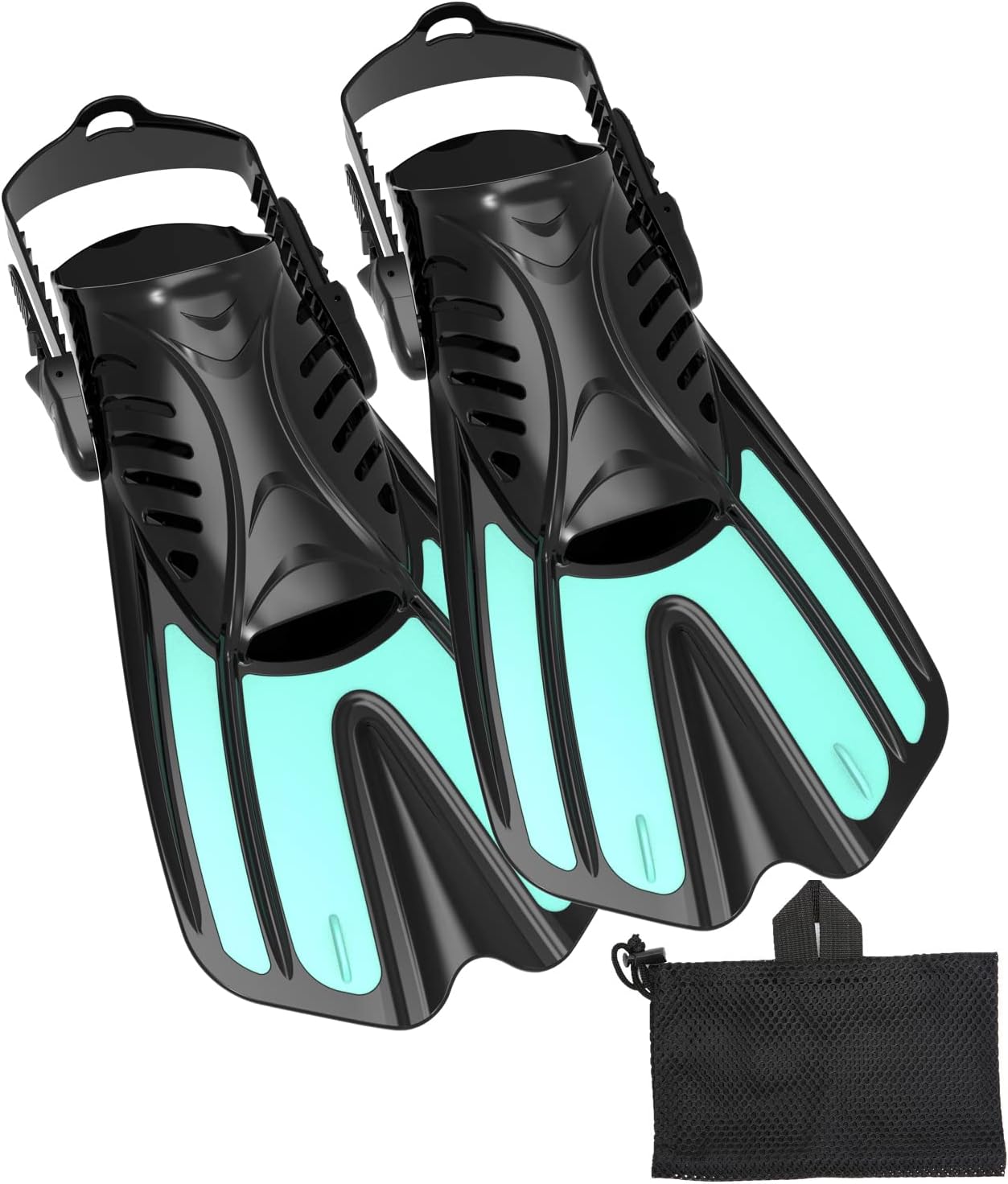 Adjustable Dive Fins for All Ages by SACBOLA