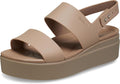 Crocs Brooklyn Low Wedge Sandals - Lightweight Comfort for All Day
