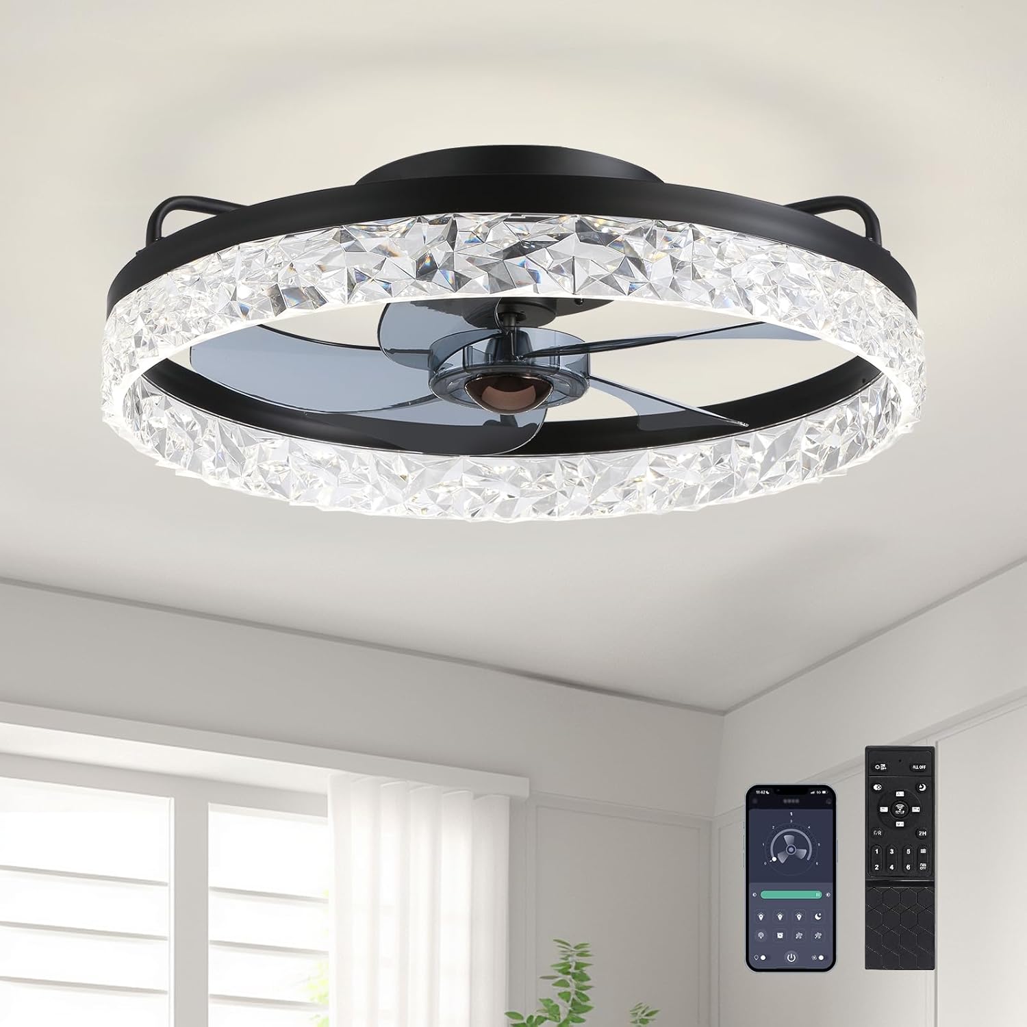 Modern Ceiling Fans with Lights and Remote for Any Room