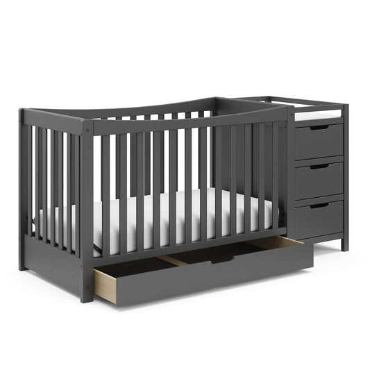 Graco Remi 4-in-1 Convertible Crib & Changer with Drawer