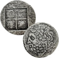 Ancient Greek Silver Coins Collection - Zeus 1 28.5mm Set