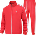 Men's Tracksuits Set Long Sleeve Full Zip Running Sports Sweatsuit