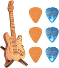 Wooden Guitar Pick Holder Set - Organize Picks Easily!