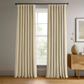 Signature Velvet Thermal Blackout Curtains 50W x 84L - Neutral Ground