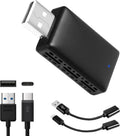 Compact Wired to Wireless Adapter for CarPlay and Android Auto - 2 in