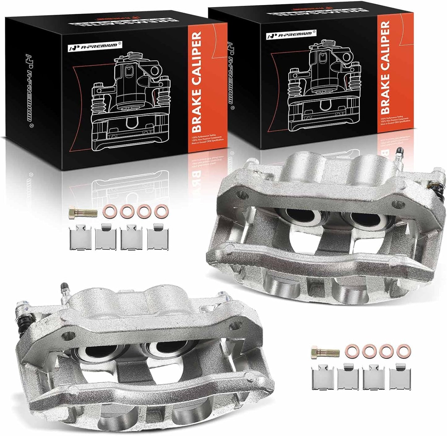 A-Premium Disc Brake Caliper Assembly for Ford and Lincoln Models