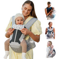 MOMTORY 6-in-1 Baby Carrier - Safe & Comfortable!