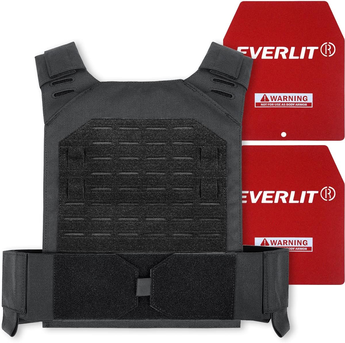 EVERLIT Adjustable Weighted Vest for Body Weight Training Fitness