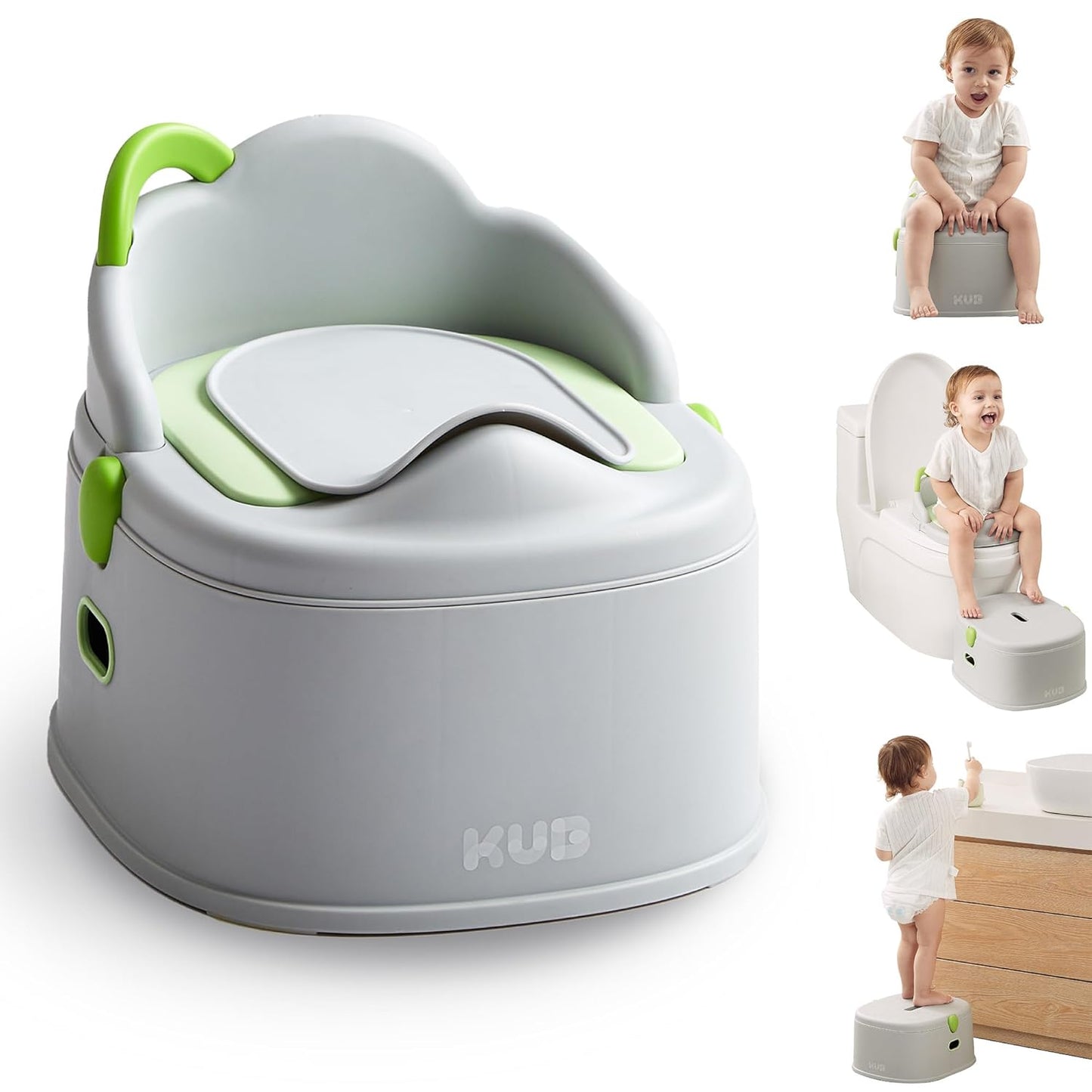 KUB 3-in-1 Potty Training Toilet for Easy Toddler Use