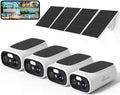 Solar Security Camera 2.5K Wireless Outdoor - Forever Solar Power