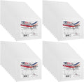US Art Supply 9 x 12 in Canvas Panels 48-Pack - Professional, Ready