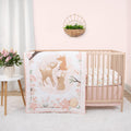 Peanutshell 3 Piece Baby Crib Bedding Set Fairytale Forest - Soft