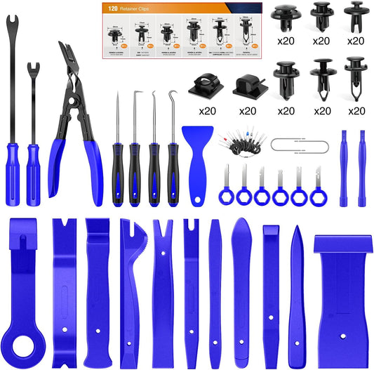 GOOACC 200Pcs Trim Removal Tool Set for Auto Clip Pliers