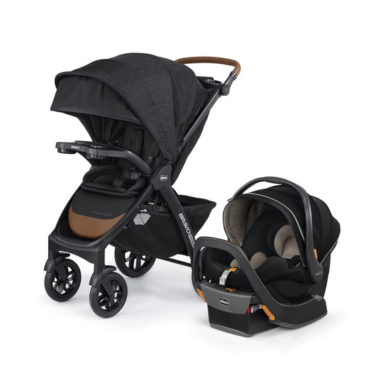 Chicco Bravo Primo Trio Travel System - Easy Quick-Fold Stroller