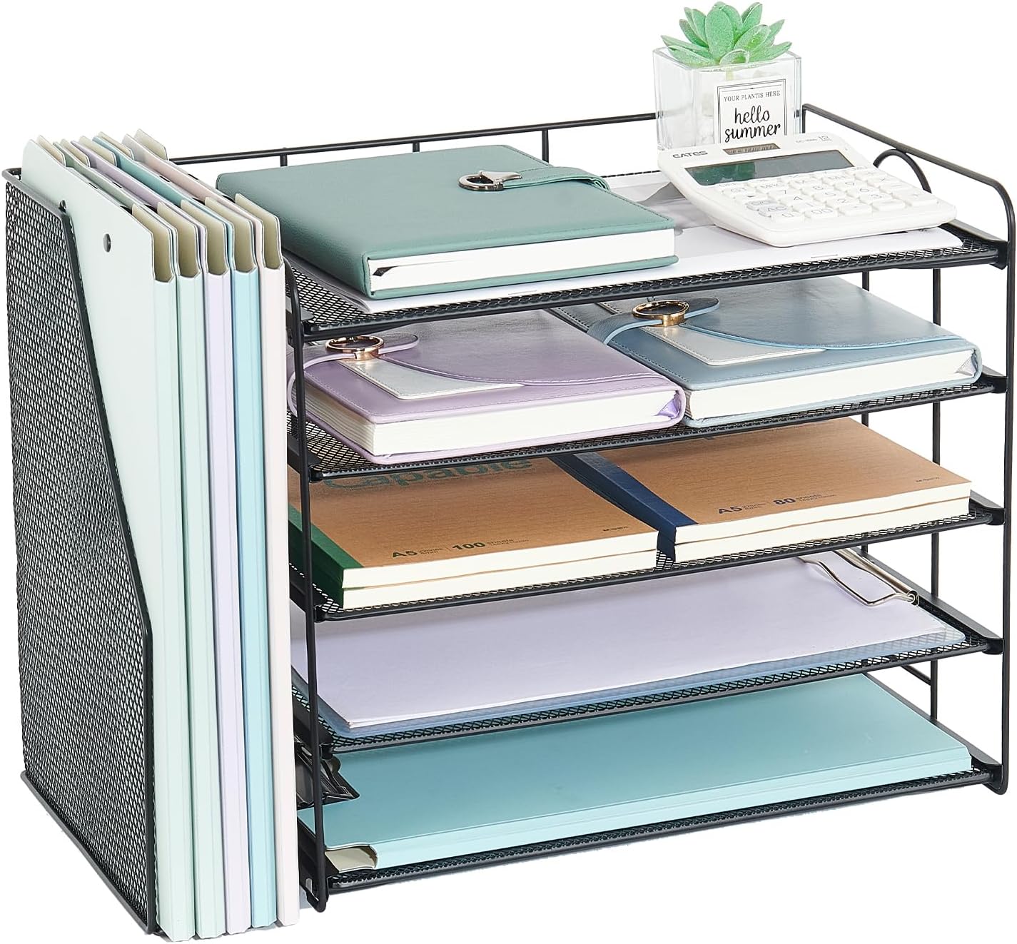 5 Tier Paper Tray Organizer by OPNCIE