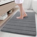 Buganda Memory Foam Bath Mat 47in x 32in - Ultra Soft Non-Slip Runner