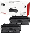 120 Black Toner Cartridge 2 Pack Compatible Replacement for Canon