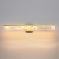Gold Bathroom Light Fixtures 32 in Modern Dimmable Vanity Light - Warm