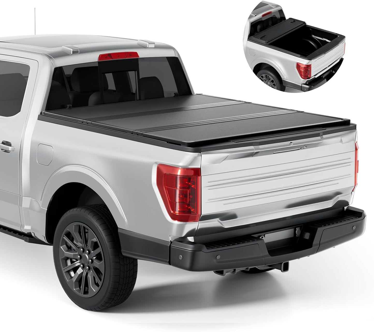 FRP Hard Tri-fold Tonneau Cover for 2015-2026 Ford F150