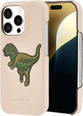 Coach Genuine Debossed Pebbled Leather Slim Wrap iPhone 16 Pro Case