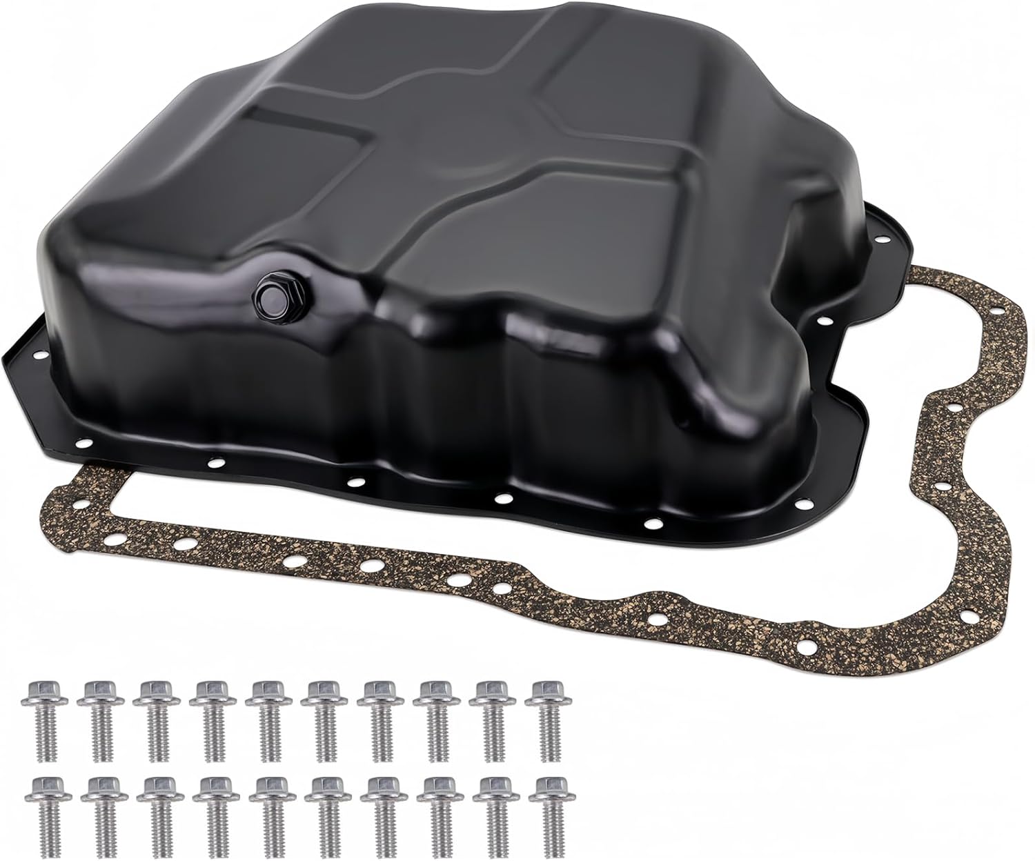 Engine Oil Pan with Drain Plug and Gasket for Dodge Jeep Chrysler