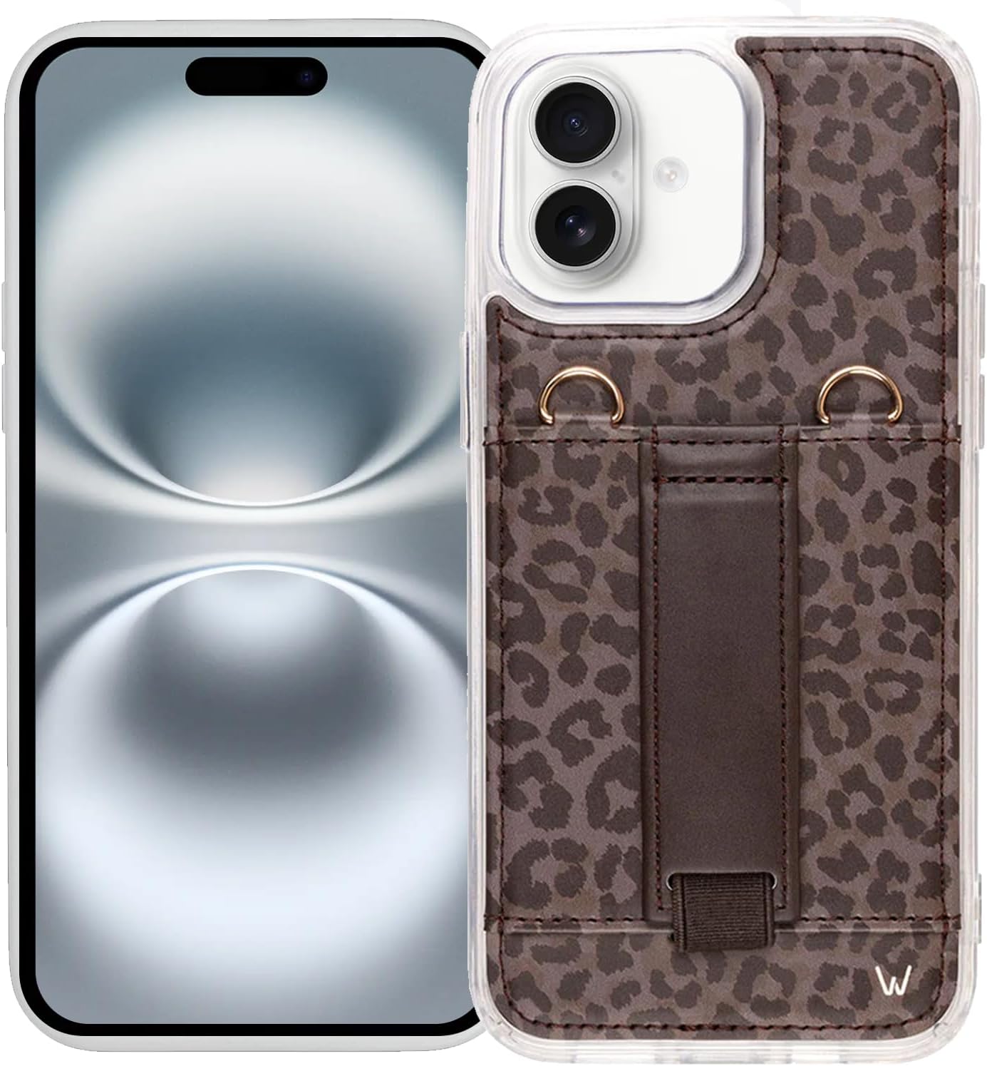 Walli Cases for iPhone 16 Plus - Trendy Crossbody Phone Case
