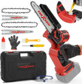 Mini Chainsaw for Mwk M18 Battery - 8in and 6in 2-IN-1 Cordless