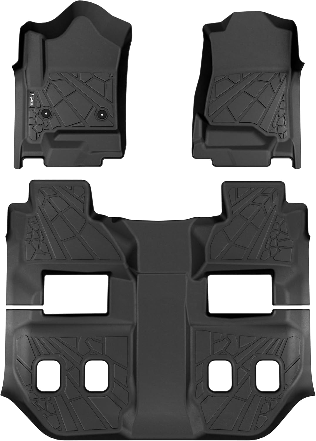 KARPAL Floor Mats for 2015-2020 Chevy Suburban & GMC Yukon XL