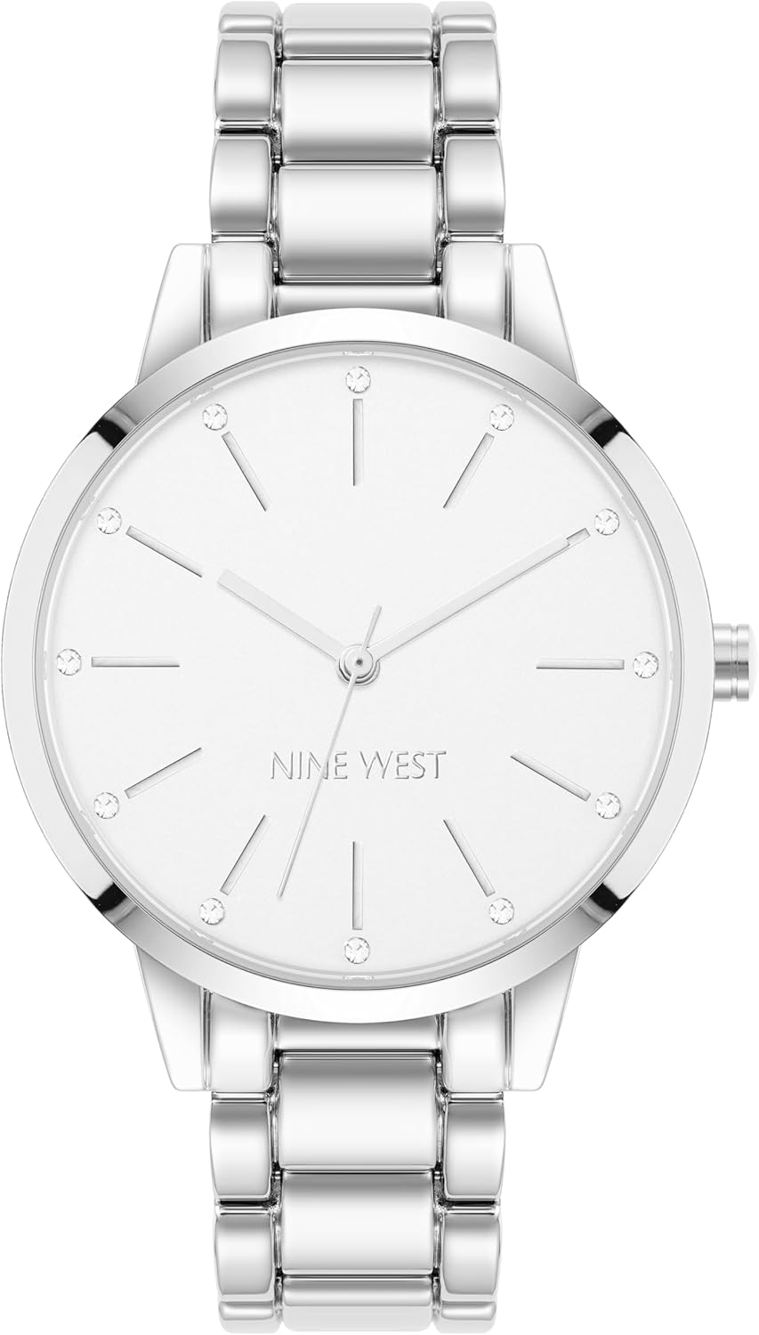 Nine West Women's Crystal Accented Bracelet Watch Review