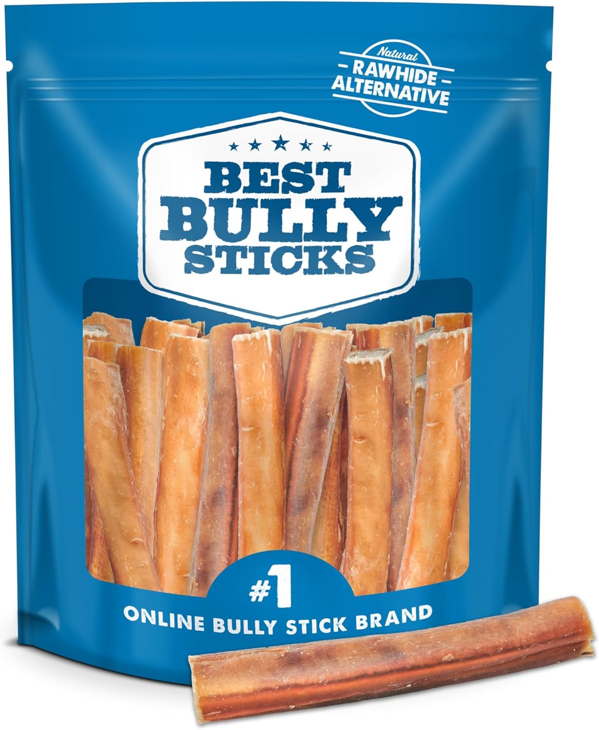 Best Bully Sticks 6 Inch Jumbo Bully Sticks for Dogs