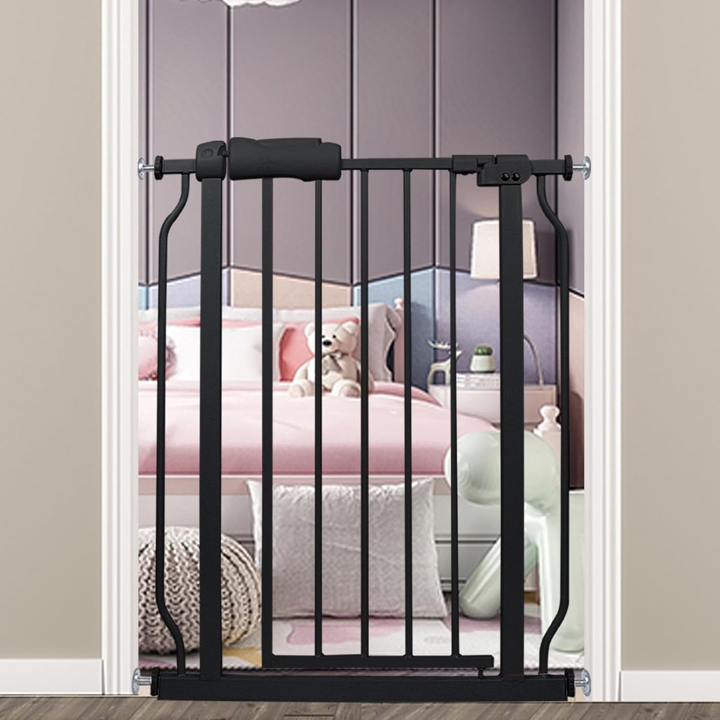 Narrow Walk Through Baby Gate for Indoor Safety and Security