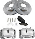 Front Brake Pad and Rotor Kit for 2004 Ford F-150 - Direct Fit