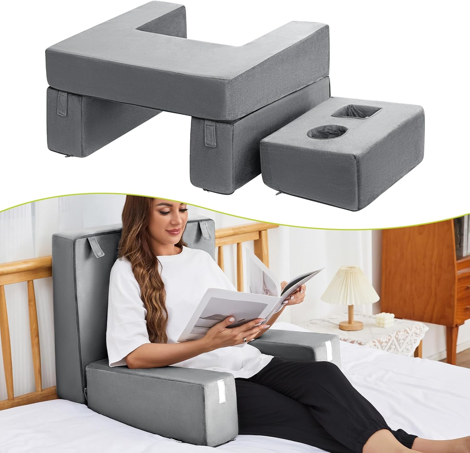 NOSTHEART Memory Foam Lap Desk - Ultimate Comfort!