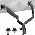 Dual Monitor Arm for Ultrawide Monitors up to 40in - Pneumatic Height
