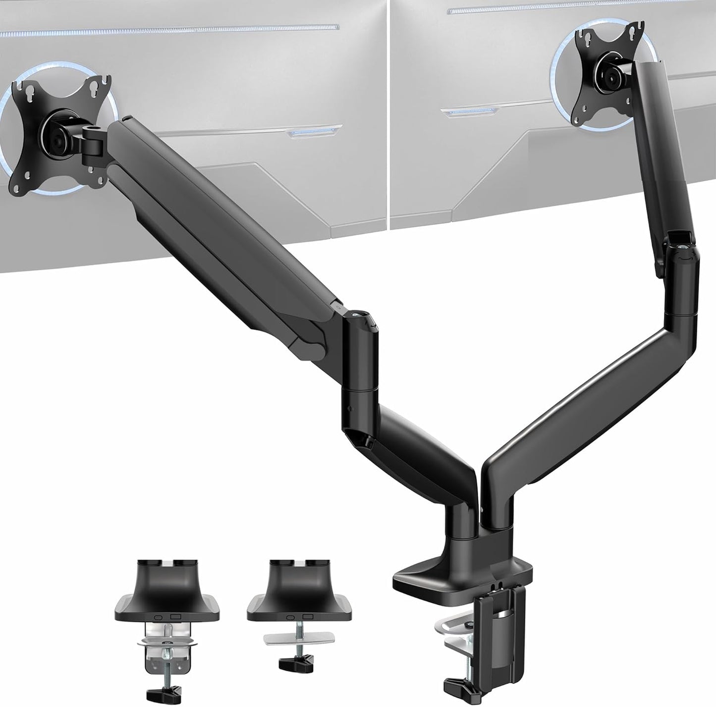 VIVO Premium Dual Monitor Arm for Ultrawide Screens Up to 40 in