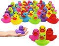 Classic Rubber Duck Toy Duckies 2in 500-Pack - Colorful Bath Fun