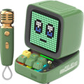 Divoom Ditoo-Mic Bluetooth Karaoke Speaker Green - Pixel Display