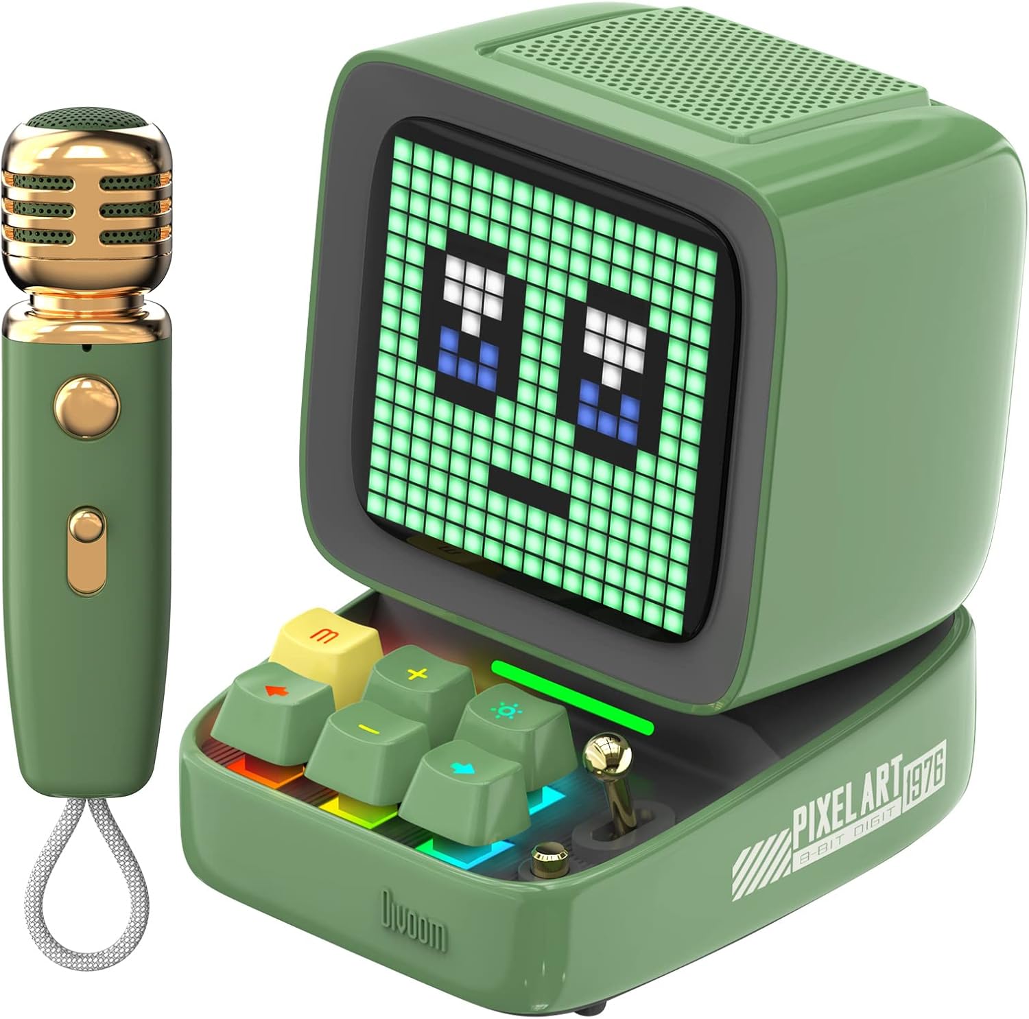 Divoom Ditoo-Mic Bluetooth Speaker with Karaoke Microphone