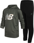 New Balance Boys' Active Sweatsuit - Durable Waffle Knit Set