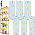 FECiDA 6Pack 60W Flat Grow Light Panels for Seed Starting - Bright